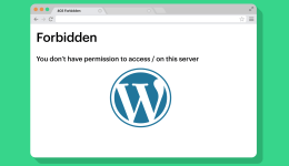 WordPress Errore Forbidden in Personalizza