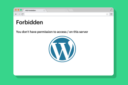 WordPress Errore Forbidden in Personalizza