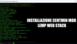 Installazione Centmin Mod LEMP + WordPress su Centos 7