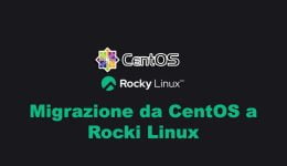 Migrare da CentOS 8 a Rocky Linux 8