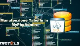 Manutenzione del database con MyPhpAdmin