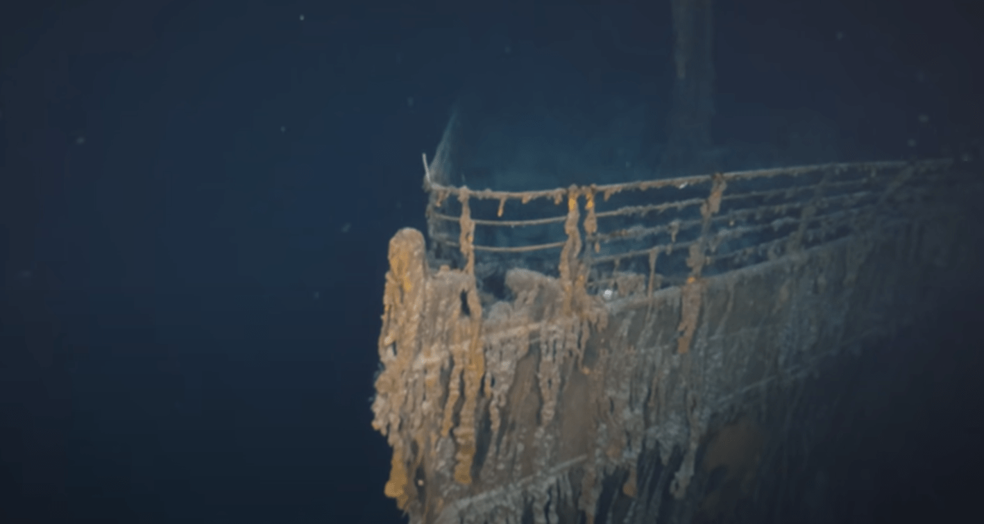 Titanic; Il Video del Relitto in 8K