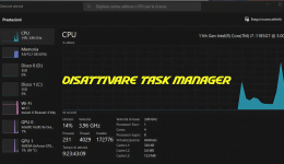 Come disabilitare Task Manager