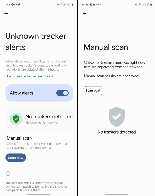 Google aggiunge il rilevamento del tracker AirTag ad Android