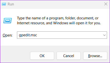 Apri Criteri di gruppo su Windows