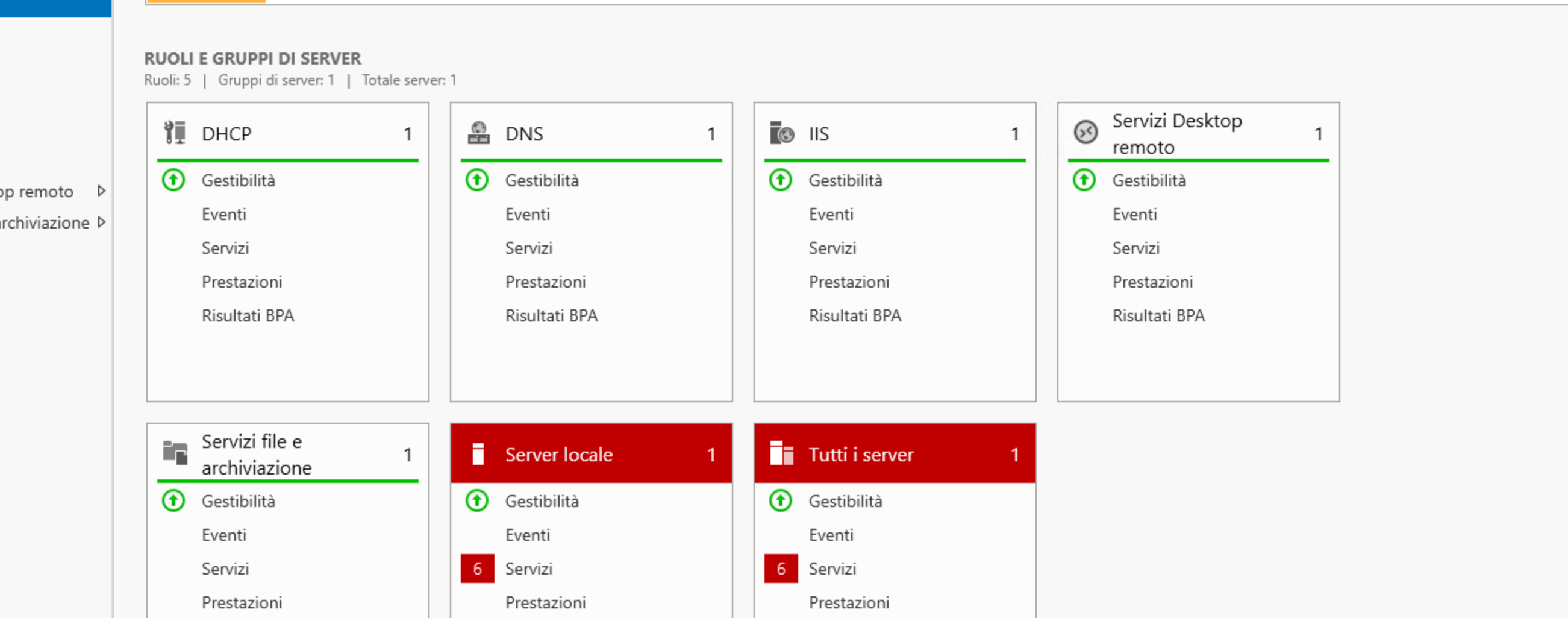 Come rimuovere ruoli e funzionalità in Windows Server