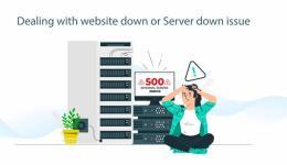 The web site is down, risoluzione dei problemi del server inattivo